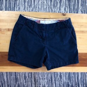 JCrew | Chino Shorts Size 4 Navy Blue
